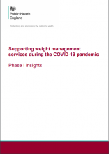 Weight management services during COVID-19: Phase 1 insights